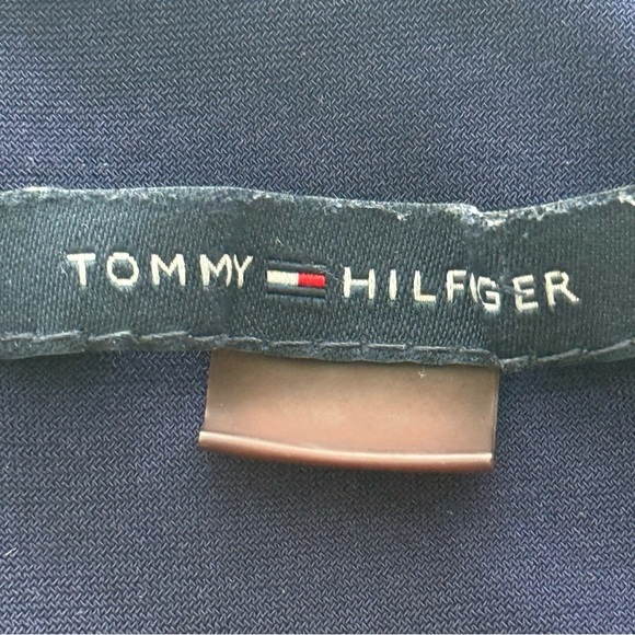 Tommy Hilfiger Navy Polka Dot Sleeveless‎ Dress | Retro Fit & Flare - Picture 8 of 8